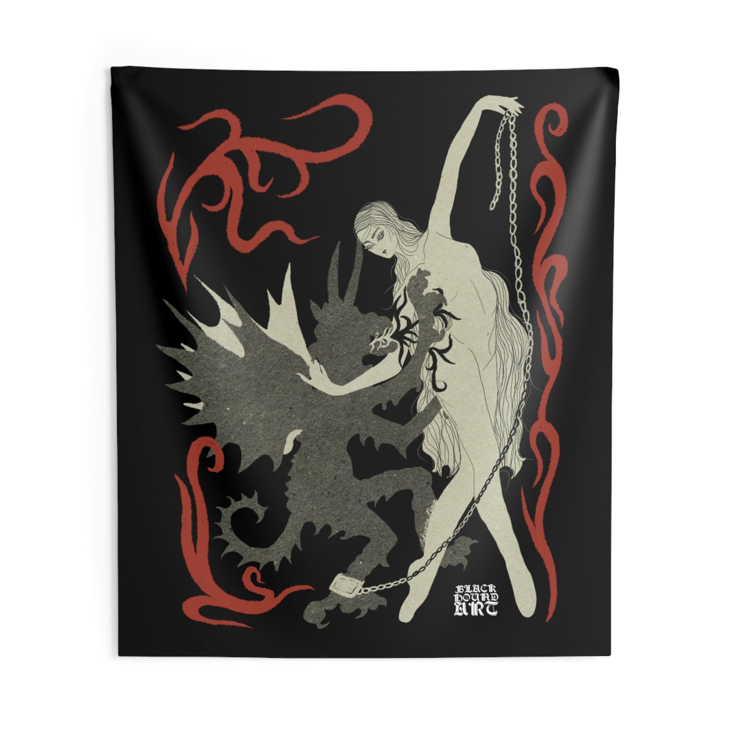 Danse des Démons - Indoor Wall Tapestry