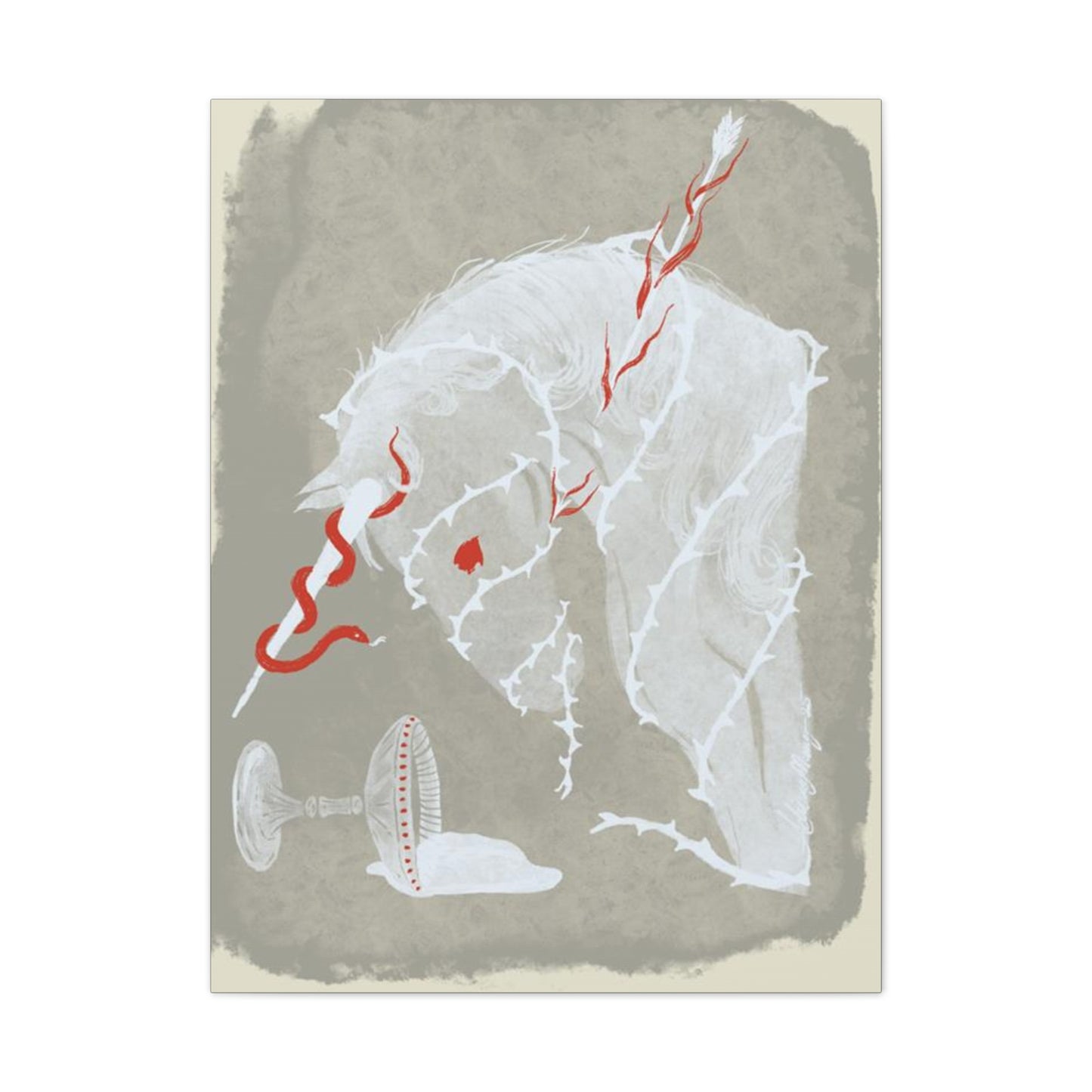 What Men Do to Beautiful Things - Canvas Art Print