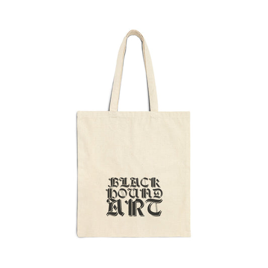 Artistic Cotton Canvas Tote Bag, Stylish Reusable Shopping Bag, Eco-Friendly Art Tote, Unique Gift, Statement Bag for Art Lovers