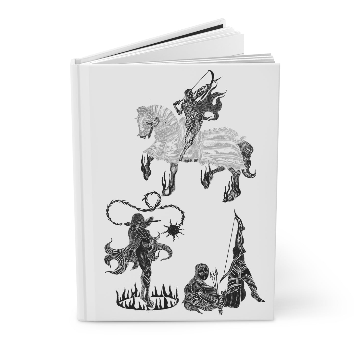 The Girls of Black Hound —  Hardcover Journal