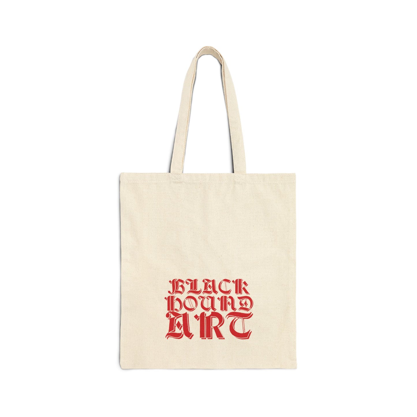Canvas Tote Bag with Witchy Unicorn Illustration