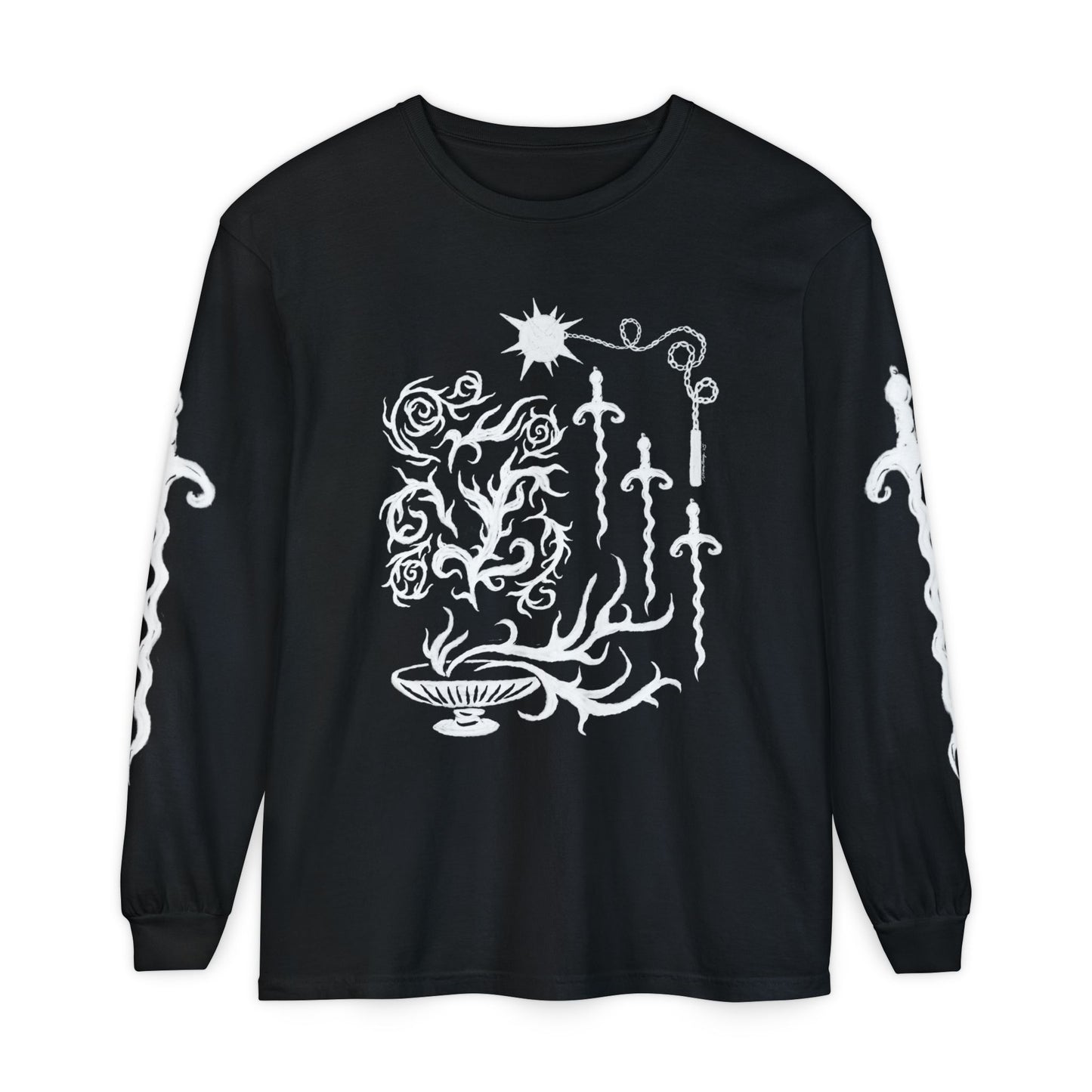 Contrast Long Sleeve T-Shirt