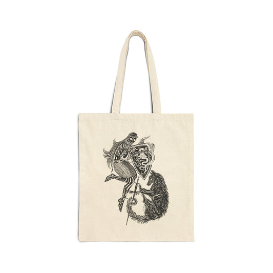 Familiars - Cotton Canvas Tote Bag