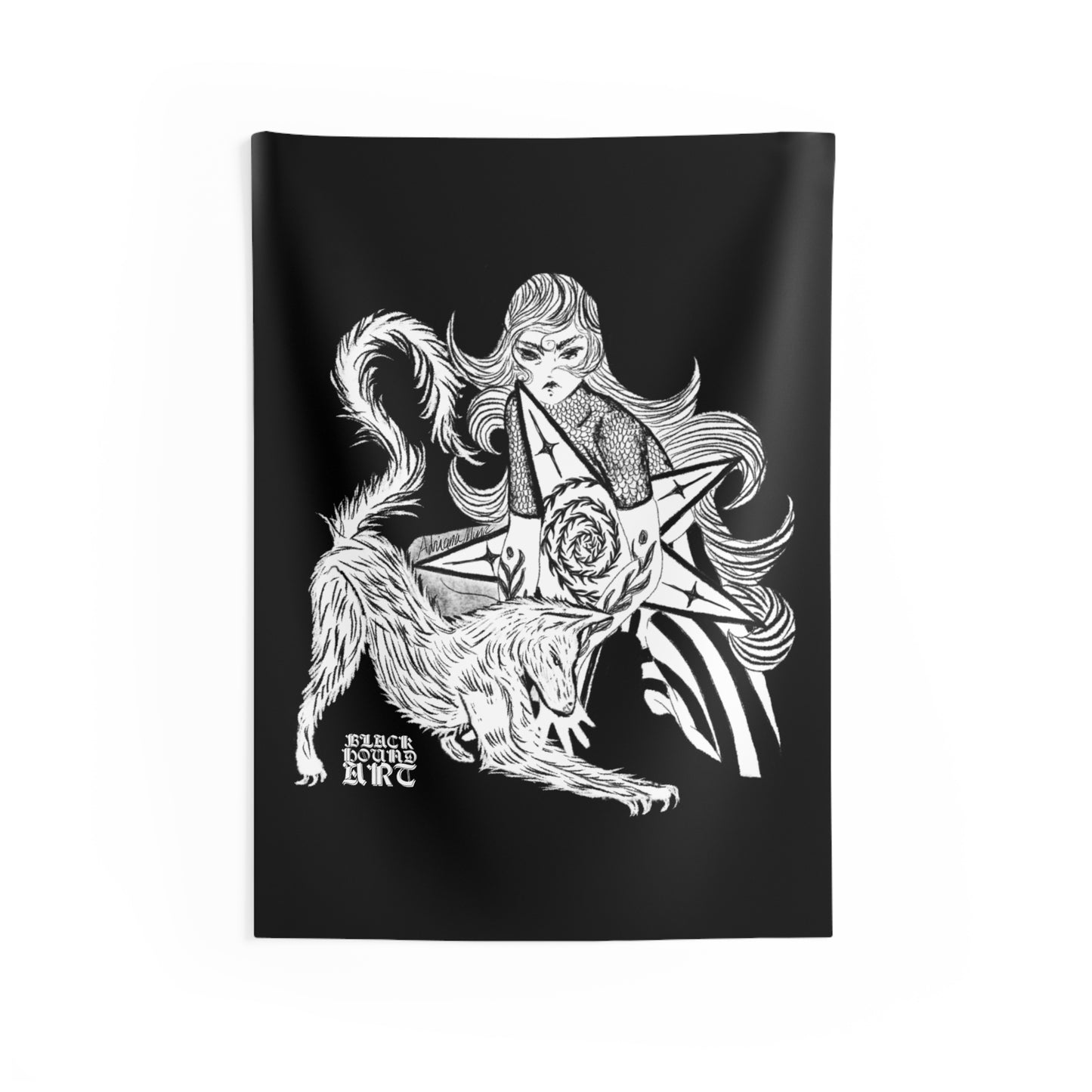 Star Catcher Inverted Tapestry