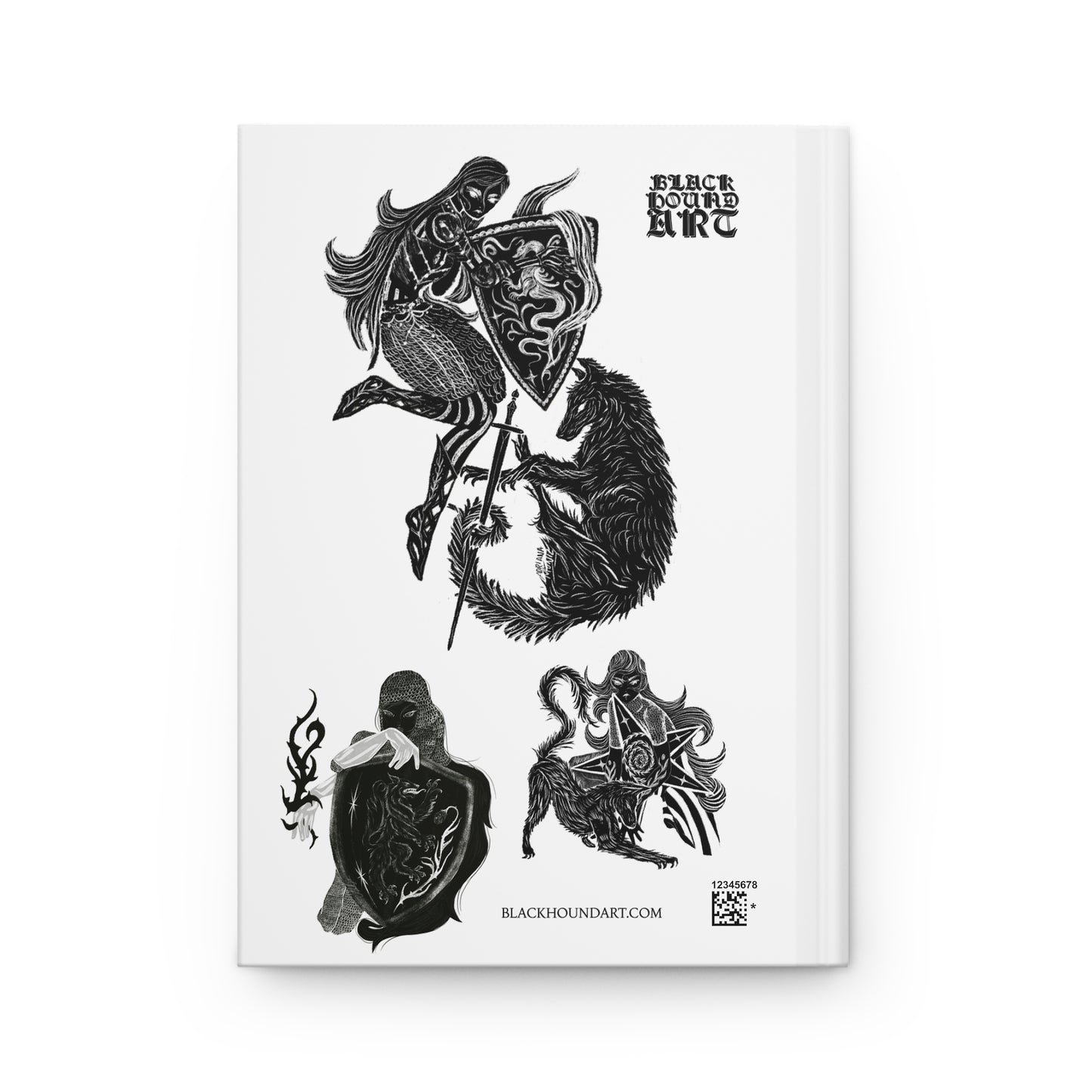 The Girls of Black Hound —  Hardcover Journal